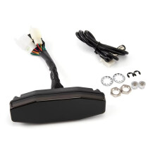 12V Universal-Motorrad-Tachometer, Digitaler Geschwindigkeitsmesser, LED-Ölstandsanzeige, Drehzahlmesser, Instrumententafel-Anzeige mit LCD-Display