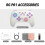 ANBERNIC RGP01 Gamepad Wireless  Game Controller RGB Hall Effect Joystick for PC Android IOS Steam White 6