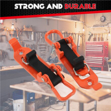 Shovel Mount for Roof Rack, Metal Rubber Clamps, Wall Mounting Brackets, Quick Release Kit, Car Accessories 2Pcs