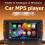Rádio Automotivo Multimídia de 7 Polegadas com Tela de Navegação MP5, CarPlay Sem Fio e para Android Auto para , Reprodutor  Portátil. 4