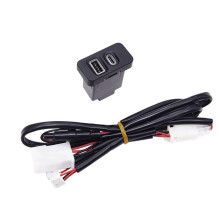 Cargador Rápido USB QC3.0 Tipo C PD para Coche, Adaptador de Corriente para GWM para  H6 Coupé.