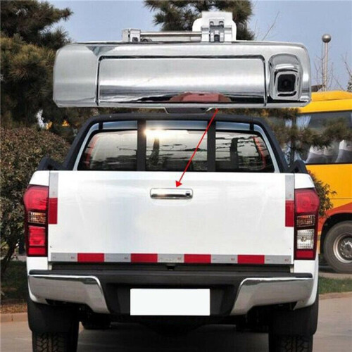 4X Car Tailgate Backup+Rear View Camera Trunk Handle Backup for  D-Max Dmax 2012-2014 1