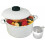 Micro Master 2.8L Microwave Pressure Cooker White Rice Vegetable Steamer with Lockable Lid 5