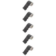 5Rolls Removable Black Border Stickers for Classroom and Office Decor