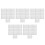 10Pcs White Rubber Seal Plugs for Mop Bucket Leakproof Replacement 3
