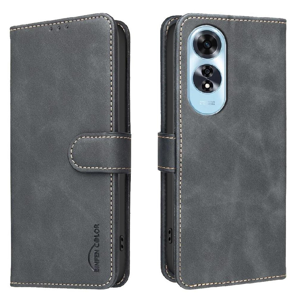 () Phone Case For Oppo A60 4G Rfid Blocking Protection All Round Shockproof Drop Protection Convenient Kickstand 764563357420