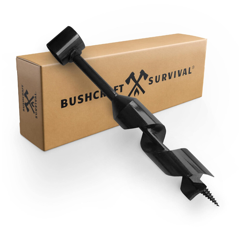Bushcraft Hand Auger 1.5 Inch Scotch Eye Wood Drill Bit For Camping Shelter Building Heavy Duty Survival Tool 9330225566199