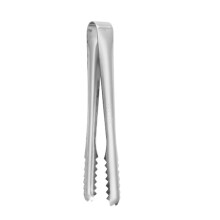 7 Inch 304 Stainless Steel Kitchen Tongs, Durable Anti‑Rust Cooking Gripper for BBQ, Steak and Bread