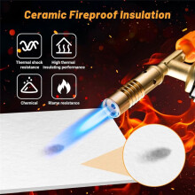 15 Fogli di Carta Isolante In Fibra Ceramica, Carta Ignifuga per Forno A Microonde, Materiali DIY per Caminetti e Fornaci