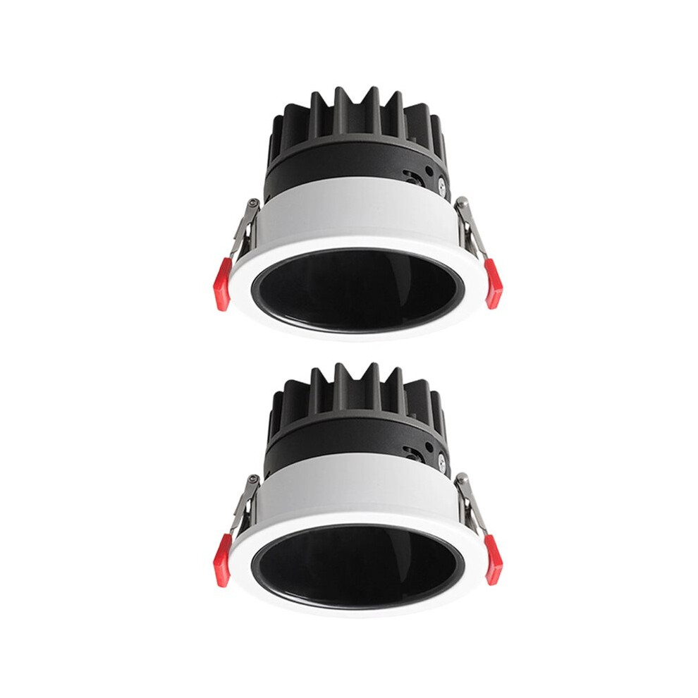 Dimmable Recessed Anti-Glare Led Down Ceiling Spot Indoor Ing Background 12W Black Light 4713502671949