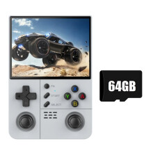 R40XX Pro MAX Game Console 64G 18000 Games 4.2Inch Screen Retro WiFi Games Player Open Source Support 30+ Emulators