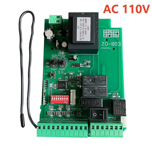 AC110 Automatic Sliding Gate Motor Control Board +5 Remote Control for Sliding Gate Opener Access Control System 2