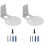 Monzlteck Wall Mount Bracket for  Era 100 (WSE100)- Pair 1