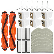 For  Robot Vacuum H40 / OV51 Accessories Main Brush Hepa Filter Mop Cloth Dust Bag Replacement Parts
