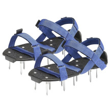 Buty do Aeratora Trawnika, Uniwersalne, Buty Ogrodnicze, Aerator Trawnika z Kolcami w Kształcie Litery X, Buty do Aeratora Trawnika i Ogrodu