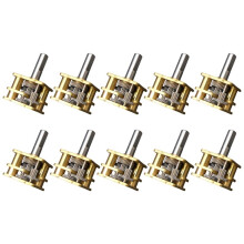 10Pcs All Metal Gear Reducer for N20 Reduction Gear Box Gear-Box Dia.3mm Shaft Diameter 3mm DIY Accessories XCK002
