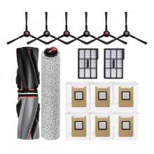 16PCS for Omni E25 / E28 Vacuum Cleaner Spare Parts Vacuum Main Brush Roller Brush Side Brush Dust Bag Filter