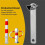 M12 Triangular Key, Post Key, Double Size M12/M10 Fire Brigade Key, for Barrier Posts, Bollard Key 2