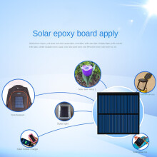10PCS 2V 160MA 50X50MM Solar Panels DIY for Battery Cell Phone Chargers Monocrystalline Silicon Module