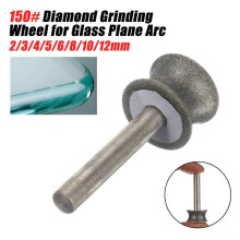 Diamond Grinding Wheel Grinding Wheel for Glass Airplane Straight  Chamfer 6mm Shank(3mm)