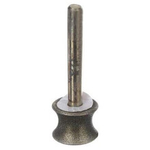 Diamond Grinding Wheel Grinding Wheel for Glass Airplane Straight  Chamfer 6mm Shank(12mm)