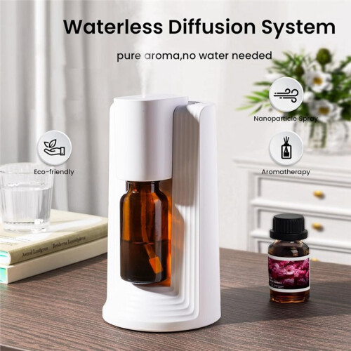 Waterless Essential Oil Diffuser, Portable Small  Scent Air Machine, Quiet Leak-Proof Home Fragrance Aroma Diffuser 1