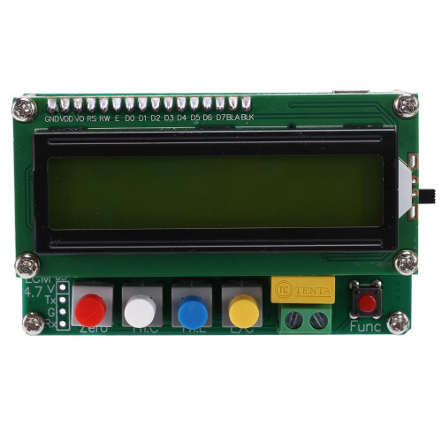 Inductance Capacitance L/C Meter Digital Capacitor Meter LCD Capacitance Meter Tester  USB Interface with USB Cable 2