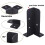 Adjustable Deck Post Anchor Base Brackets Fence for Pergola Fence Railing Mailbox Pavilion Garden Tool 4