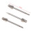 510 Interface Soldering Iron Tip  Portable USB Soldering Iron Tip Welding Rework Accessory Tool 8W,Silver Pointed 4