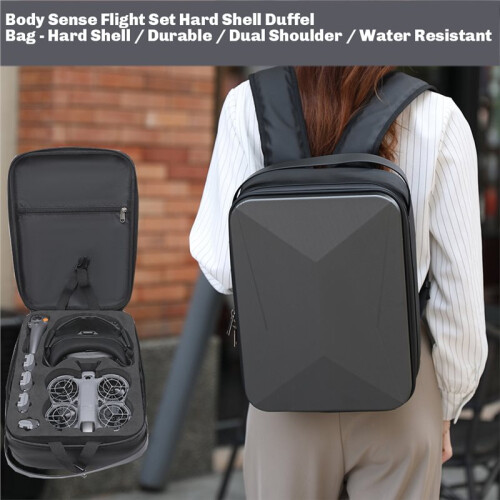 Hard-Shell Backpack for  Neo 2 Motion Fly More Combo Drone Shockproof Protective Carrying Case Portable Storage Bag 1