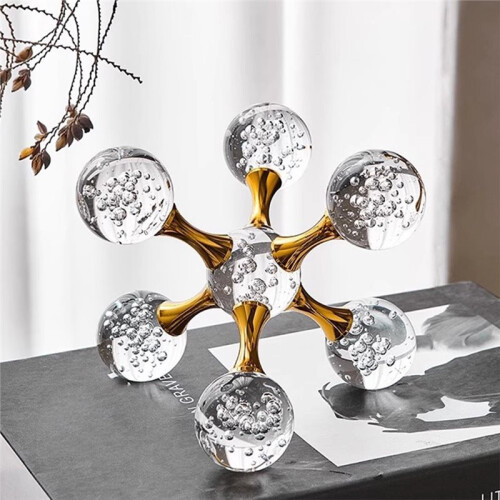 Modern Geometric, Simple Molecular Ornaments for Home Rooms, Table Decorations, Desktop Ornament 2