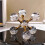 Modern Geometric, Simple Molecular Ornaments for Home Rooms, Table Decorations, Desktop Ornament 4