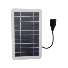 Bärbar Solcellsladdningsbräda Vattentät Solar USB-Laddare Lämplig för Utomhusresor och Camping Mobil Strömförsörjning