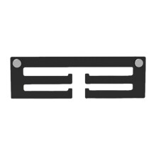 Utomhus Medalj Display Sport Medal Display Hanger Stand Wall Hanger Svart