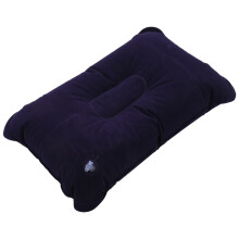 Outdoor Portable Folding Air Inflatable Pillow Double Sided Flocking Cushion For Travel Plane Hotel Hot Worldwide Dark
