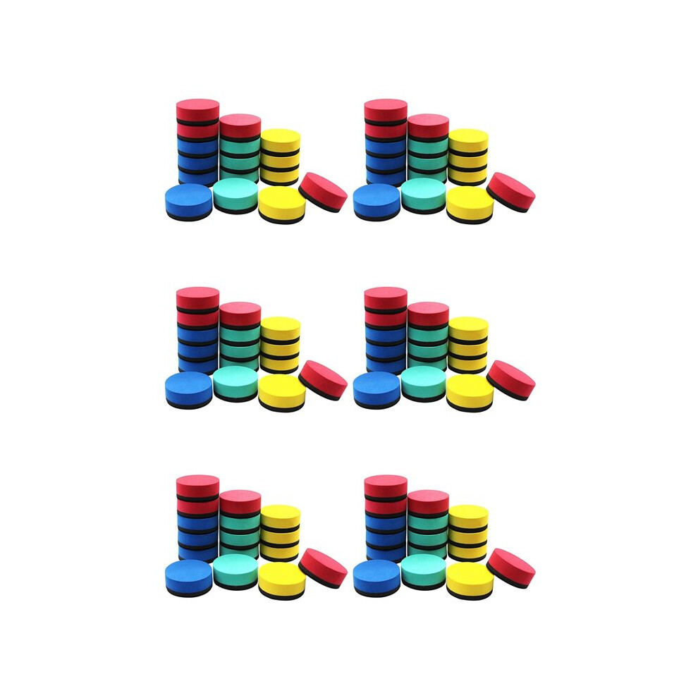 96 Pack Dry Erase Erasers Magnetic Whiteboard Erasers Chalkboard Cleaners Dry Erasers Wiper (4 Colors, 2 X 2 Inch) 4714016870965