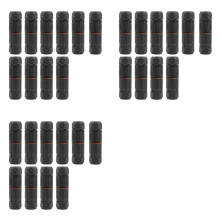 30 STKS 2 Pin Schroef Krimpen Terminal Connector Rechte Industriële Outdoor IP68 Waterdichte Isolatie