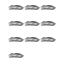 10X for SAIC ZS RX3 2017-2021 Rearview Mirror Light Door Side Mirror Turn Signal Light Lamp,Right