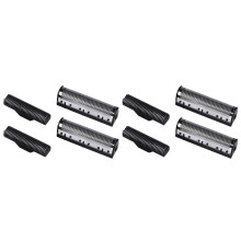 2Set Clipper Blade for Kemei -1102 Clipper Electric Shaver Parts Net Silver