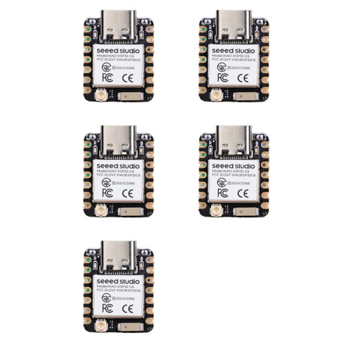 5X XIAO ESP32C6 Tiny Super  Board WiFi Bluetooth5.0 Development Board for  for Seeed Studio Not Soldered