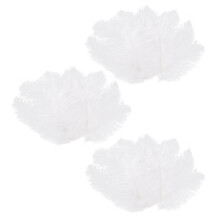 30 Pieces White Natural Ostrich Feather 20-25cm Wedding DIY