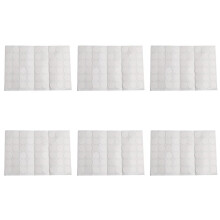 6X Wardrobe Cupboard Self-Adhesive Screw Covers Caps Stickers 54 in 1 White