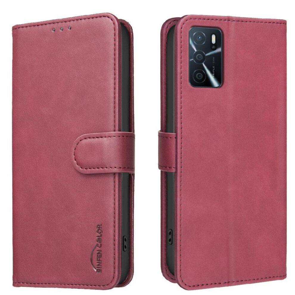 () Phone Case For Oppo A55 5G/A54 4G Rfid Blocking Protection Convenient Kickstand All Round Shockproof Drop Protection 764563358090