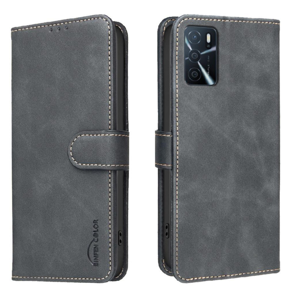 () Phone Case For Oppo A55 5G/A54 4G Rfid Blocking Protection Convenient Kickstand All Round Shockproof Drop Protection 764563358045