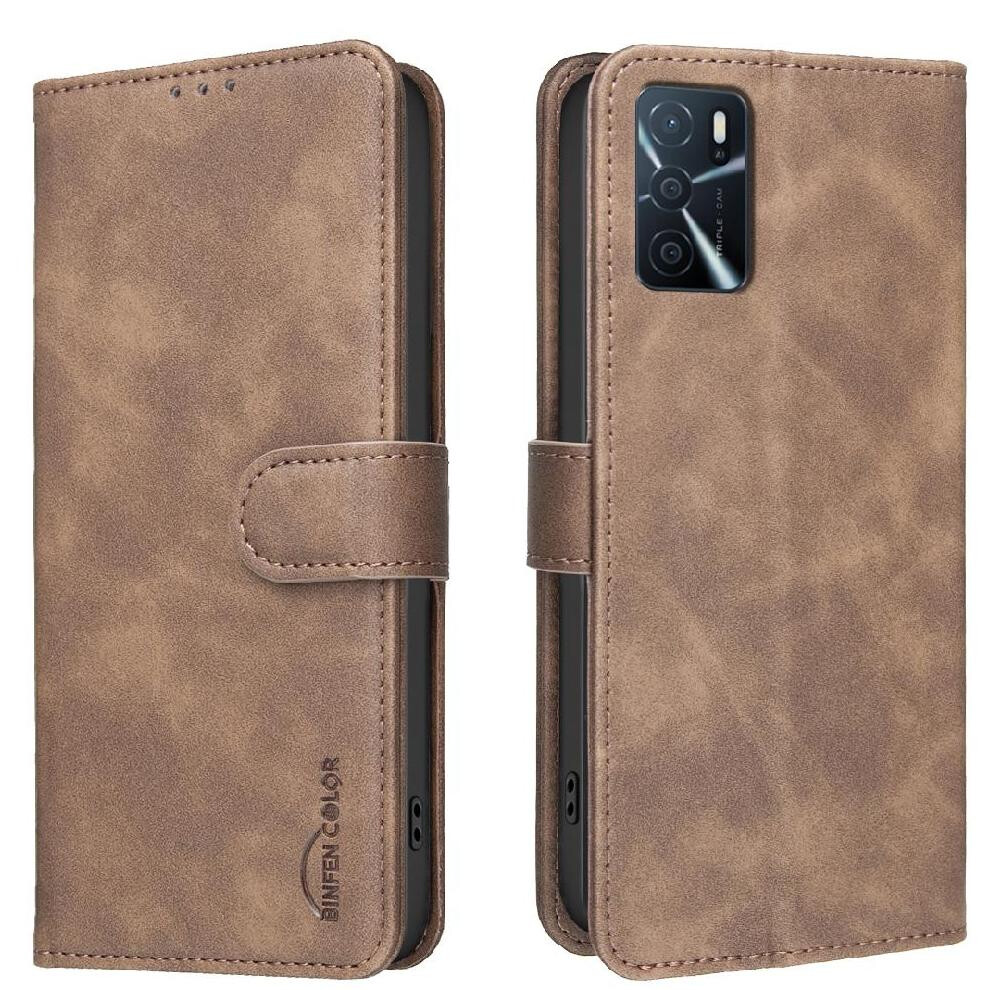 () Phone Case For Oppo A55 5G/A54 4G Rfid Blocking Protection Convenient Kickstand All Round Shockproof Drop Protection 764563358069
