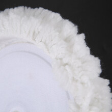 2X 7 inch 180mm Soft Wool Clean Polishing Buffing Bonnet Pad for Car Auto Polisher