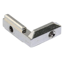 200Pcs T Slot L-Shape Interior Inside Corner Connector Joint Bracket for Aluminum Extrusion Profile 2020 Series Slot 6mm