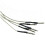 15 Pcs Bendable Acoustic Guitar Transducer Sensitivity Piezo Bridge Pickup Cable 5