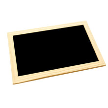 3X Lavagna A Doppia Faccia Artigianato in Legno Cornice in Legno Lavagna Piccola Scritta A Bacheca Decorazione Domestica Elenco DIY