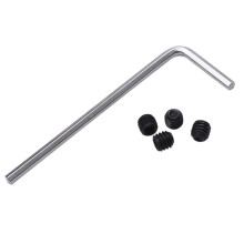 3Pcs Metal Rear Center Drive Shaft CVD Transmission Shaft for 1:12 12428 12423 Silver